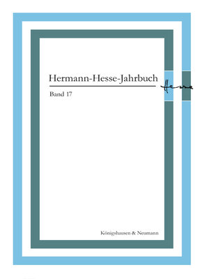 cover image of Hermann-Hesse-Jahrbuch, Band 17